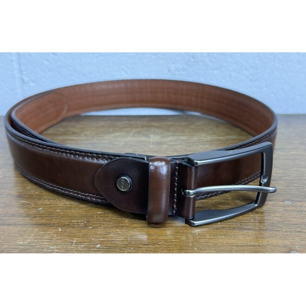 Boconi Leather Belt Men's‎ Size 34/35 Brown